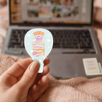 When You Love What You Have You Have Everything You Need Stickers | Motivational quote sticker set, printed with a neat and refined appearance, great for journals, planners, laptops, phone cases, notebooks and craft pages, adding gentle encouragement to daily routines. - Image 3