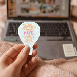 Gratitude Turns What We Have Into Enough Stickers | Inspirational mini decal pack, crafted with attention to detail, ideal for planners, journals, notebooks, laptops, phone cases and scrapbooks, adding gentle encouragement to daily routines. - Image 3