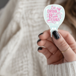 Eat Drink & Give Thanks Stickers | Inspirational sticker pack, printed with a neat and refined appearance, perfect for journals, planners, laptops, notebooks, phone cases and creative projects, supporting personal reflection through simple visuals.