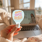 Always Thankful Forever Grateful Stickers | Faith quote sticker set, designed with a clean matte look, ideal for planners, journals, notebooks, laptops, phone cases and scrapbooks, adding gentle encouragement to daily routines. - Image 3