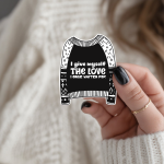 I Give Myself The Love I Once Waited For Stickers | Gratitude sticker pack, finished with smooth detailed printing, great for journals, planners, laptops, phone cases, notebooks and craft pages, adding gentle encouragement to daily routines. - Image 2