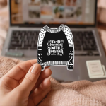 Be In Harmony With Yourself Stickers | Faith sticker pack, designed with a clean matte look, great for journals, planners, laptops, phone cases, notebooks and craft pages, adding gentle encouragement to daily routines.
