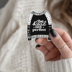 Be Real Not Perfect Stickers | Kindness sticker pack, crafted with attention to detail, perfect for journals, planners, laptops, notebooks, phone cases and creative projects, bringing subtle motivation to creative spaces. - Image 2