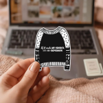 If It Costs My Energy It’S Expensive Stickers | Motivational sticker set, finished with smooth detailed printing, perfect for journals, planners, laptops, notebooks, phone cases and creative projects, supporting personal reflection through simple visuals.