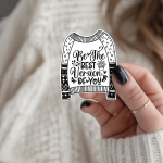Be The Best Version Of You Stickers | Motivational quote sticker set, finished with smooth detailed printing, great for journals, planners, laptops, phone cases, notebooks and craft pages, offering quiet inspiration throughout the day. - Image 2