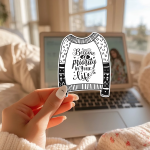 Become A Priority In Your Life Stickers | Kindness quote sticker set, finished with smooth detailed printing, great for journals, planners, laptops, phone cases, notebooks and craft pages, making a thoughtful small gift for loved ones. - Image 3