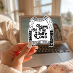 Heavy On The Self Love Stickers | Motivational sticker collection, designed with a clean matte look, suitable for notebooks, planners, journals, laptops, phone cases and scrapbooks, adding gentle encouragement to daily routines. - Image 3