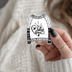 Self Love Stickers | Motivational quote sticker set, crafted with attention to detail, suitable for notebooks, planners, journals, laptops, phone cases and scrapbooks, supporting personal reflection through simple visuals. - Image 2