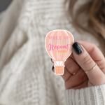 Wake Up Kick Ass Repeat Stickers | Gratitude mini decal pack, made with clear, crisp lettering, perfect for journals, planners, laptops, notebooks, phone cases and creative projects, offering quiet inspiration throughout the day. - Image 2