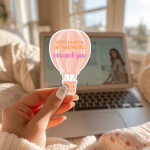 Order Your Day And Your Day Will Reward You Stickers | Kindness sticker pack, designed with a clean matte look, great for journals, planners, laptops, phone cases, notebooks and craft pages, adding gentle encouragement to daily routines. - Image 3