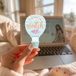 I Can And I Will Watch Me Stickers | Motivational quote sticker set, made with clear, crisp lettering, great for journals, planners, laptops, phone cases, notebooks and craft pages, making a thoughtful small gift for loved ones. - Image 3