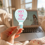 Don’T Quit Your Day Dream Stickers | Inspirational quote sticker set, made with clear, crisp lettering, ideal for planners, journals, notebooks, laptops, phone cases and scrapbooks, offering quiet inspiration throughout the day. - Image 3