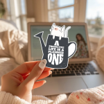 A Productive Life Is A Planned One Stickers | Gratitude mini decal pack, made with clear, crisp lettering, perfect for journals, planners, laptops, notebooks, phone cases and creative projects, bringing subtle motivation to creative spaces. - Image 3