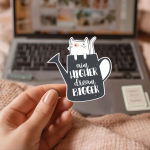 Aim Higher Dream Bigger Stickers | Faith sticker set, finished with smooth detailed printing, suitable for notebooks, planners, journals, laptops, phone cases and scrapbooks, making a thoughtful small gift for loved ones.