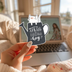 Don'T Be Afraid To Dream Big Stickers | Gratitude sticker collection, designed with a clean matte look, great for journals, planners, laptops, phone cases, notebooks and craft pages, offering quiet inspiration throughout the day. - Image 3