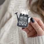 Dreams Don'T Work Unless You Do Stickers | Faith quote sticker set, designed with a clean matte look, suitable for notebooks, planners, journals, laptops, phone cases and scrapbooks, offering quiet inspiration throughout the day. - Image 2