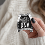 Bravery Is In My Dna Stickers | Gratitude sticker pack, designed with a clean matte look, ideal for planners, journals, notebooks, laptops, phone cases and scrapbooks, offering quiet inspiration throughout the day. - Image 2