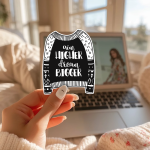 Aim Higher Dream Bigger Stickers | Motivational sticker collection, crafted with attention to detail, perfect for journals, planners, laptops, notebooks, phone cases and creative projects, offering quiet inspiration throughout the day. - Image 3