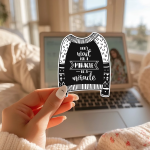 Don'T Wait For A Miracle Be A Miracle Stickers | Faith mini decal pack, finished with smooth detailed printing, perfect for journals, planners, laptops, notebooks, phone cases and creative projects, bringing subtle motivation to creative spaces. - Image 3