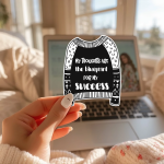 My Thoughts Are The Blueprint For My Success Stickers | Kindness quote sticker set, crafted with attention to detail, great for journals, planners, laptops, phone cases, notebooks and craft pages, bringing subtle motivation to creative spaces. - Image 3