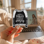 Make Today Rediculously Amazing Stickers | Inspirational quote sticker set, crafted with attention to detail, suitable for notebooks, planners, journals, laptops, phone cases and scrapbooks, making a thoughtful small gift for loved ones. - Image 3