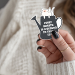 Every Breath Is A Reason To Thank Life Stickers | Inspirational sticker collection, designed with a clean matte look, ideal for planners, journals, notebooks, laptops, phone cases and scrapbooks, supporting personal reflection through simple visuals.