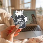 Every Breath Is A Reason To Thank Life Stickers | Inspirational sticker collection, designed with a clean matte look, ideal for planners, journals, notebooks, laptops, phone cases and scrapbooks, supporting personal reflection through simple visuals. - Image 2