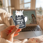 Expect Nothing And Be Grateful For Everything Stickers | Kindness sticker set, designed with a clean matte look, suitable for notebooks, planners, journals, laptops, phone cases and scrapbooks, offering quiet inspiration throughout the day. - Image 2