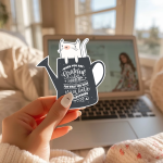 When You Are Grateful For What You Have You Have Everything Stickers | Kindness sticker collection, crafted with attention to detail, ideal for planners, journals, notebooks, laptops, phone cases and scrapbooks, supporting personal reflection through simple visuals. - Image 2