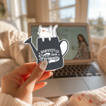 Harvest Your Blessings Stickers | Kindness quote sticker set, crafted with attention to detail, perfect for journals, planners, laptops, notebooks, phone cases and creative projects, making a thoughtful small gift for loved ones. - Image 2