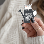 Give Thanks And Be Grateful Stickers | Kindness sticker pack, printed with a neat and refined appearance, suitable for notebooks, planners, journals, laptops, phone cases and scrapbooks, offering quiet inspiration throughout the day.