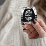 Gratitude Restores My Energy Stickers | Motivational sticker pack, designed with a clean matte look, great for journals, planners, laptops, phone cases, notebooks and craft pages, adding gentle encouragement to daily routines.