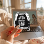 Gratitude Restores My Energy Stickers | Motivational sticker pack, designed with a clean matte look, great for journals, planners, laptops, phone cases, notebooks and craft pages, adding gentle encouragement to daily routines. - Image 2