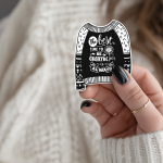 The Best Time To Be Grateful Is Always Stickers | Inspirational mini decal pack, printed with a neat and refined appearance, perfect for journals, planners, laptops, notebooks, phone cases and creative projects, making a thoughtful small gift for loved ones.