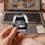 Harvest Your Blessings Stickers | Motivational quote sticker set, finished with smooth detailed printing, great for journals, planners, laptops, phone cases, notebooks and craft pages, adding gentle encouragement to daily routines. - Image 2