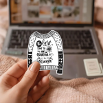 The Best Time To Be Grateful Is Always Stickers | Gratitude mini decal pack, printed with a neat and refined appearance, ideal for planners, journals, notebooks, laptops, phone cases and scrapbooks, supporting personal reflection through simple visuals. - Image 3