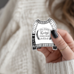 All Good Things Comes From Gratitude Stickers | Faith sticker collection, finished with smooth detailed printing, ideal for planners, journals, notebooks, laptops, phone cases and scrapbooks, supporting personal reflection through simple visuals.