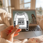 Give Thanks And Be Grateful Stickers | Motivational sticker collection, made with clear, crisp lettering, great for journals, planners, laptops, phone cases, notebooks and craft pages, adding gentle encouragement to daily routines. - Image 2