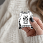 Never Let The Things You Want Make You Forget The Things You Have Stickers | Inspirational quote sticker set, crafted with attention to detail, perfect for journals, planners, laptops, notebooks, phone cases and creative projects, making a thoughtful small gift for loved ones.