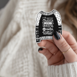 We Can Choose To Be Grateful No Matter What Stickers | Inspirational sticker collection, designed with a clean matte look, suitable for notebooks, planners, journals, laptops, phone cases and scrapbooks, making a thoughtful small gift for loved ones. - Image 3
