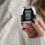 Gratitude Turns What We Have Into Enough Stickers | Inspirational sticker pack, designed with a clean matte look, perfect for journals, planners, laptops, notebooks, phone cases and creative projects, offering quiet inspiration throughout the day. - Image 3