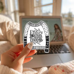 Enjoy The Little Things Stickers | Faith sticker set, made with clear, crisp lettering, suitable for notebooks, planners, journals, laptops, phone cases and scrapbooks, making a thoughtful small gift for loved ones. - Image 2