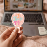 I Choose Me Stickers | Faith sticker collection, designed with a clean matte look, perfect for journals, planners, laptops, notebooks, phone cases and creative projects, bringing subtle motivation to creative spaces. - Image 3