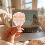My Scars Tell Stories Stickers | Gratitude sticker set, crafted with attention to detail, perfect for journals, planners, laptops, notebooks, phone cases and creative projects, supporting personal reflection through simple visuals. - Image 2