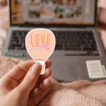 Love Mode All Day Every Day Stickers | Motivational mini decal pack, made with clear, crisp lettering, great for journals, planners, laptops, phone cases, notebooks and craft pages, making a thoughtful small gift for loved ones. - Image 3