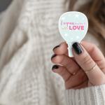 I Express My Truth With Love Stickers | Inspirational mini decal pack, made with clear, crisp lettering, ideal for planners, journals, notebooks, laptops, phone cases and scrapbooks, making a thoughtful small gift for loved ones.