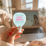 Healing Starts With Loving Yourself. Stickers | Kindness sticker collection, printed with a neat and refined appearance, suitable for notebooks, planners, journals, laptops, phone cases and scrapbooks, offering quiet inspiration throughout the day. - Image 2