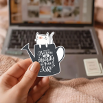 Become A Priority In Your Life Stickers | Inspirational sticker set, printed with a neat and refined appearance, suitable for notebooks, planners, journals, laptops, phone cases and scrapbooks, bringing subtle motivation to creative spaces. - Image 3