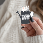 Be You Do You For You Stickers | Motivational mini decal pack, made with clear, crisp lettering, great for journals, planners, laptops, phone cases, notebooks and craft pages, adding gentle encouragement to daily routines.