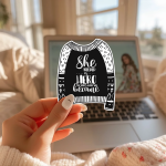 She Needed A Hero So That's What She Became Stickers | Self-Empowerment Decal, Motivational Aesthetic, Journal and Planner Decor, Inspiring Gift. - Image 3